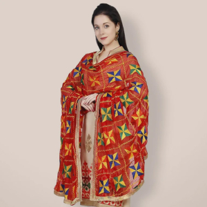 Phulkari & Bandhani Dupattas